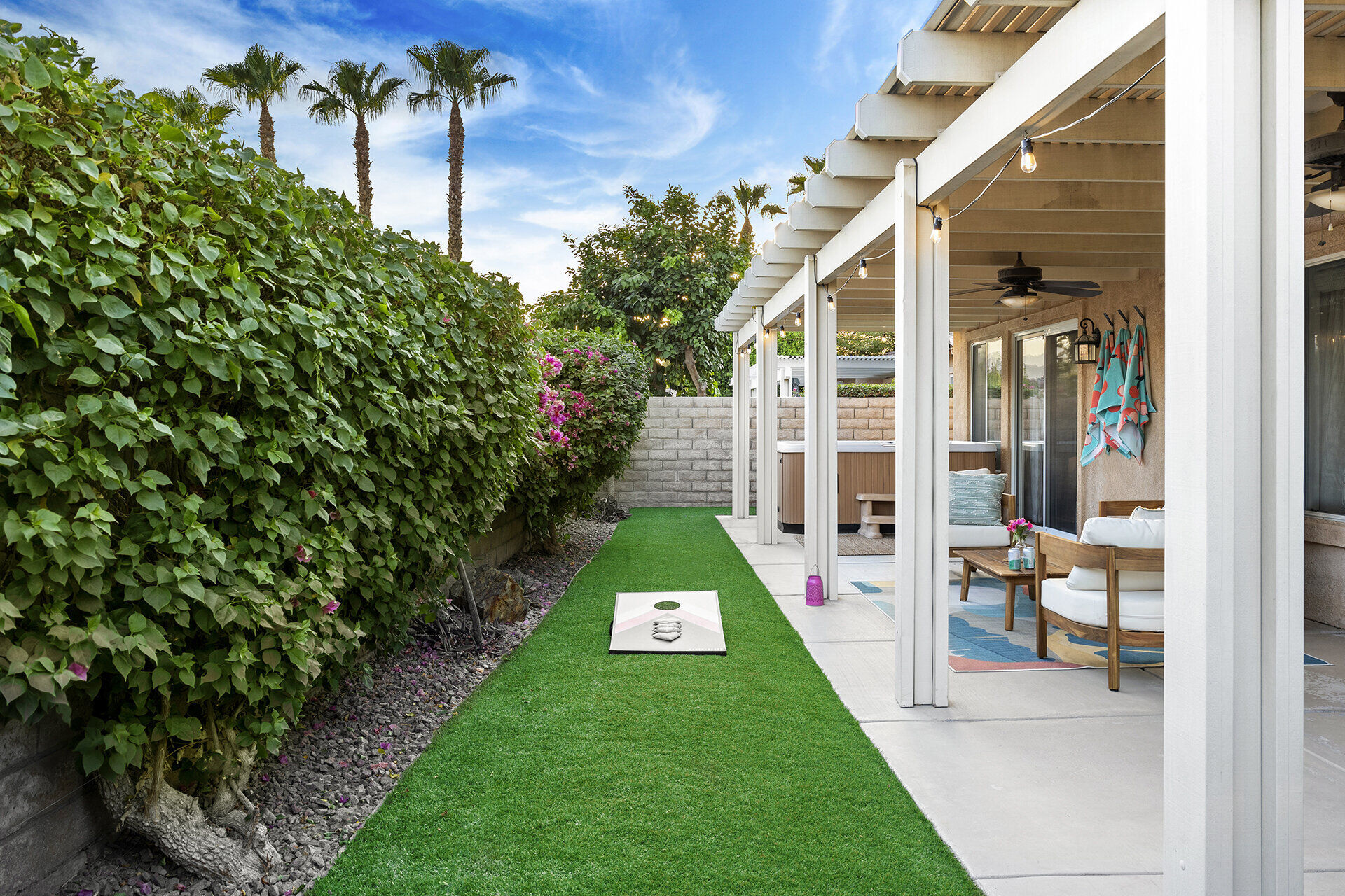 Outdoor grilling station for family meals